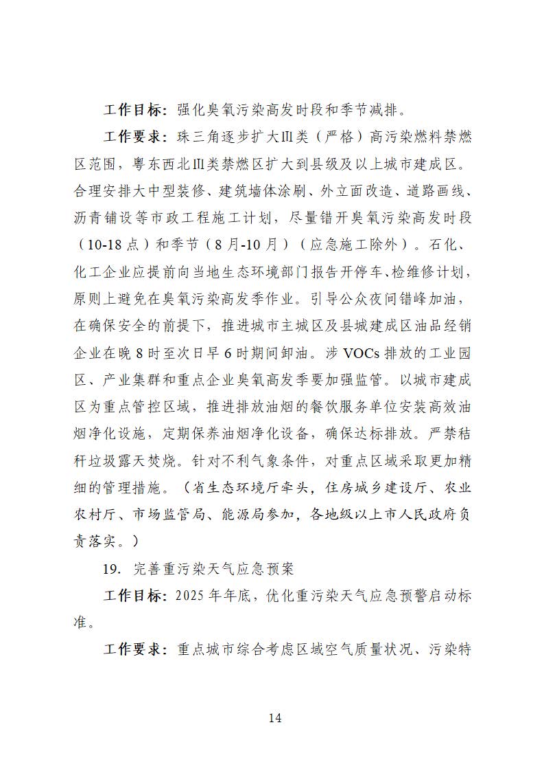 廣東省臭氧污染防治（氮氧化物和揮發(fā)性有機(jī)物協(xié)同減排）實(shí)施方案（2023-2025年）_頁面_14